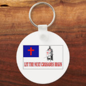 LAAT DE VOLGENDE CRUSADES BEGINNEN SLEUTELHANGER (Voorkant)