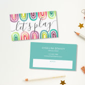 Laat de Vraag van het Voorzien van een netwerk van Contactkaartje