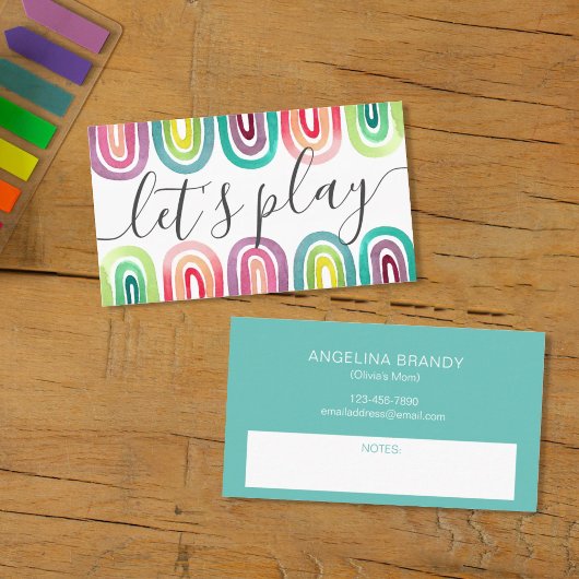 Laat de Vraag van het Voorzien van een netwerk van Contactkaartje