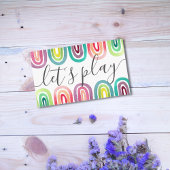 Laat de Vraag van het Voorzien van een netwerk van Contactkaartje