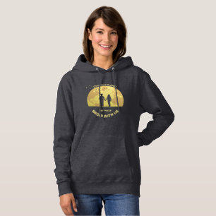 Laat de vrede met ons beginnen Hoodie voor dames