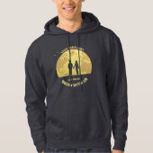 Laat de vrede met ons beginnen | MANNEN Hoodie (Voorkant)
