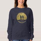 Laat de vrede met ons beginnen | Sweatshirt voor d (Voorkant)