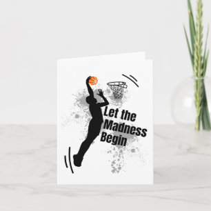 Laat De Waanzin Beginnen Basketbal Nieuwigheid Waa Kaart