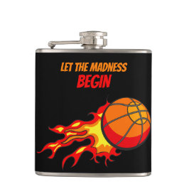 Laat de Waanzin Beginnen, Vliegende Basketbal Zwar Heupfles