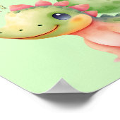 Laat de wereld jouw gebulder horen! Schattigee Wat Poster (Hoek)