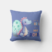 Laat de wereld jouw geraas horen! Schattigee Water Kussen (Voorkant)