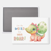 Laat de wereld jouw geraas horen! Schattigee Water Magneet (Voorkant / Achterkant)