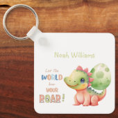 Laat de wereld jouw geraas horen! Schattigee Water Sleutelhanger (Voorkant)