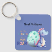 Laat de wereld jouw geraas horen! Schattigee Water Sleutelhanger (Voorkant)