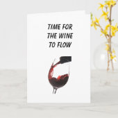 LAAT DE WIJNSTROOM AAN **UW VERKLARING** KAART (Gele Bloem)