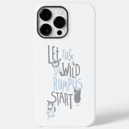 Laat de wilde braspartij beginnen - Blauw Case-Mate iPhone Case (Achterkant)