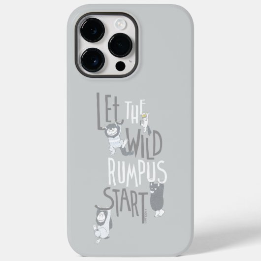 Laat de wilde braspartij beginnen Case-Mate iPhone case (Achterkant)