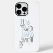 Laat de Wilde Rumpus beginnen - Blauw Case-Mate iPhone Case (Achterkant)