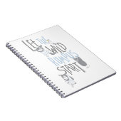 Laat de Wilde Rumpus beginnen - Blauw Notitieboek (Rechterzijde)