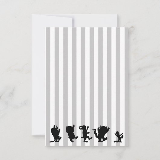 Laat de Wilde Rumpus Beginnen Kaart (Achterkant)