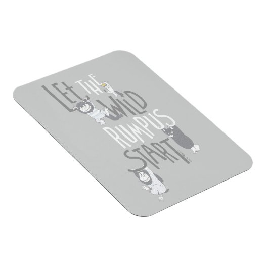 Laat de Wilde Rumpus beginnen Magneet (Rechterzijde)