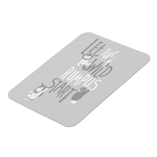 Laat de Wilde Rumpus beginnen Magneet (Linkerzijde)