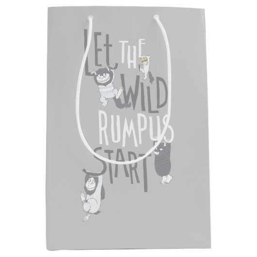 Laat de Wilde Rumpus beginnen Medium Cadeauzakje (Voorkant)