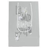 Laat de Wilde Rumpus beginnen Medium Cadeauzakje (Achterkant)