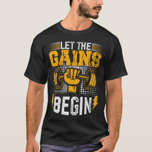 Laat de winst beginnen - Lifting Power T-shirt