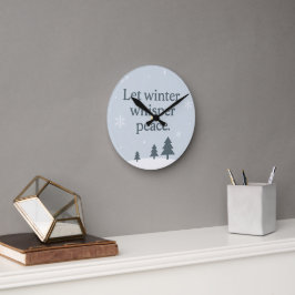 Laat de winter vrede fluisteren – Scandinavische w Ronde Klok