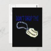 Laat de zeep niet vallen briefkaart (Voorkant / Achterkant)