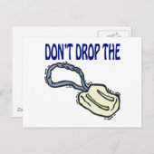 Laat de zeep niet vallen briefkaart (Voorkant / Achterkant)