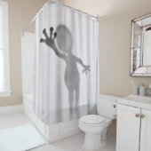 Laat de zeep niet vallen douchegordijn (In situ)