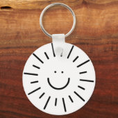 Laat de zon binnen! sleutelhanger (Voorkant)