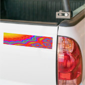 Laat de zon in de zon schijnen bumpersticker (Op Truck)