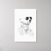 Laat de zon niet naar beneden gaan canvas afdruk (Voorkant)