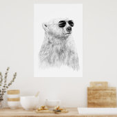 Laat de zon niet naar beneden gaan poster (Keuken)