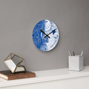 Laat de zon schijnen in de klok