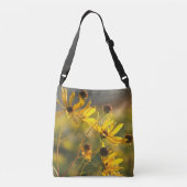 Laat de zon schijnen in een kruiszak crossbody tas (Achterkant)