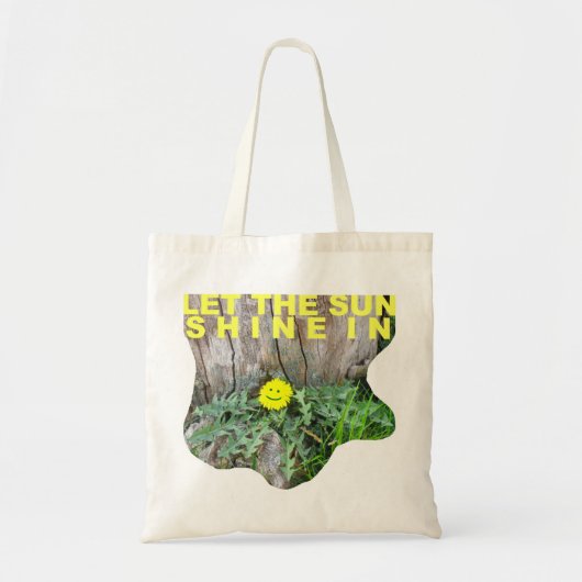 Laat de zon schijnen - tote bag (Voorkant)