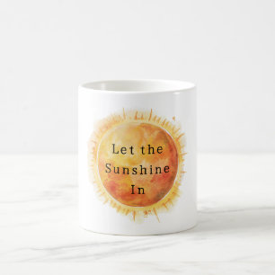 Laat de zonneschijn binnen Zonne Koffiemok