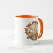 Laat de zonneschijn in Groovy Daisy Hippie Flowers Mok (Voorkant rechts)