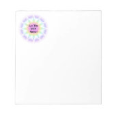 Laat de zoon schijnen notitieblok (Voorkant)