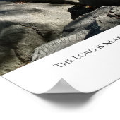 Laat de zwaarte los. poster (Hoek)