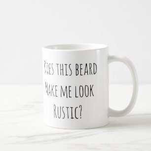 Laat deze baard me er rotsachtig uitzien? koffiemok