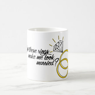 Laat deze ringen me trouwen? BRIDE Koffiemok