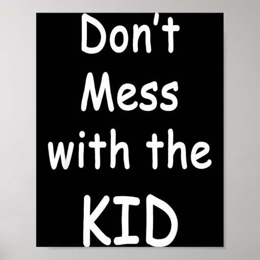 Laat die jongen met rust poster (Voorkant)
