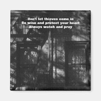 Laat dieven niet in Magnet komen