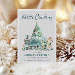 Laat dit feest kraken Kerst Kinderverjaardag Kaart