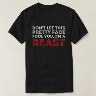 Laat dit  gezicht je niet opzwellen. t-shirt