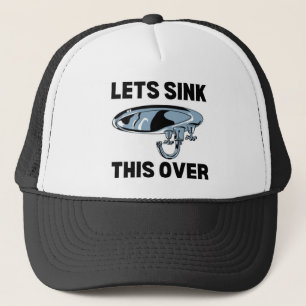 Laat dit zinken trucker pet