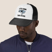 Laat dit zinken trucker pet (In situ)