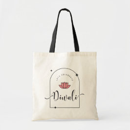 Laat Diwali elegant vieren Tote Bag