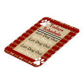 Laat Dog Out-Let Dog in Magneet (Linkerzijde)